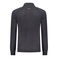 Napapijri Black Wool Men Sweater