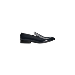 Roberto Pepe Luxuriöser Herren-Loafer aus blauem Kalbsleder