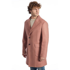 Roberto Pepe Luxuriöse Multicolor Schurwoll-Herrenjacke