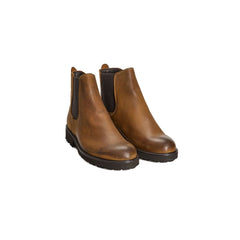Roberto Pepe Luxuriöse braune Herrenstiefel aus Kalbsleder