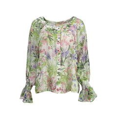 Kocca Groen Polyester Damesoverhemd