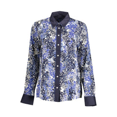 Gant Blauw Lyocell Damesoverhemd