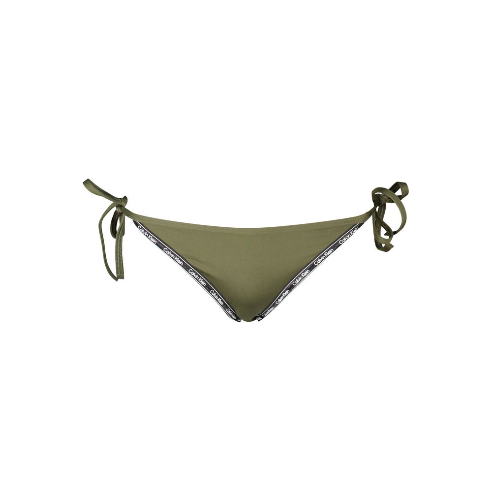 Calvin Klein Verde Polyester Damen-Badeslip