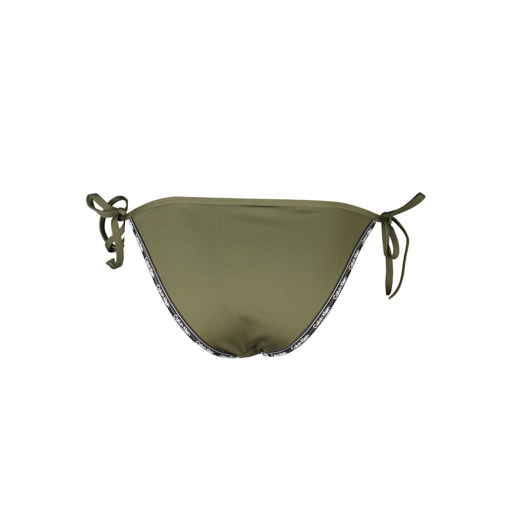 Calvin Klein Verde Polyester Damen-Badeslip