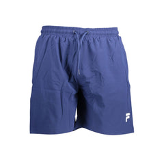 Fila Blu Polyester Herren Badehose