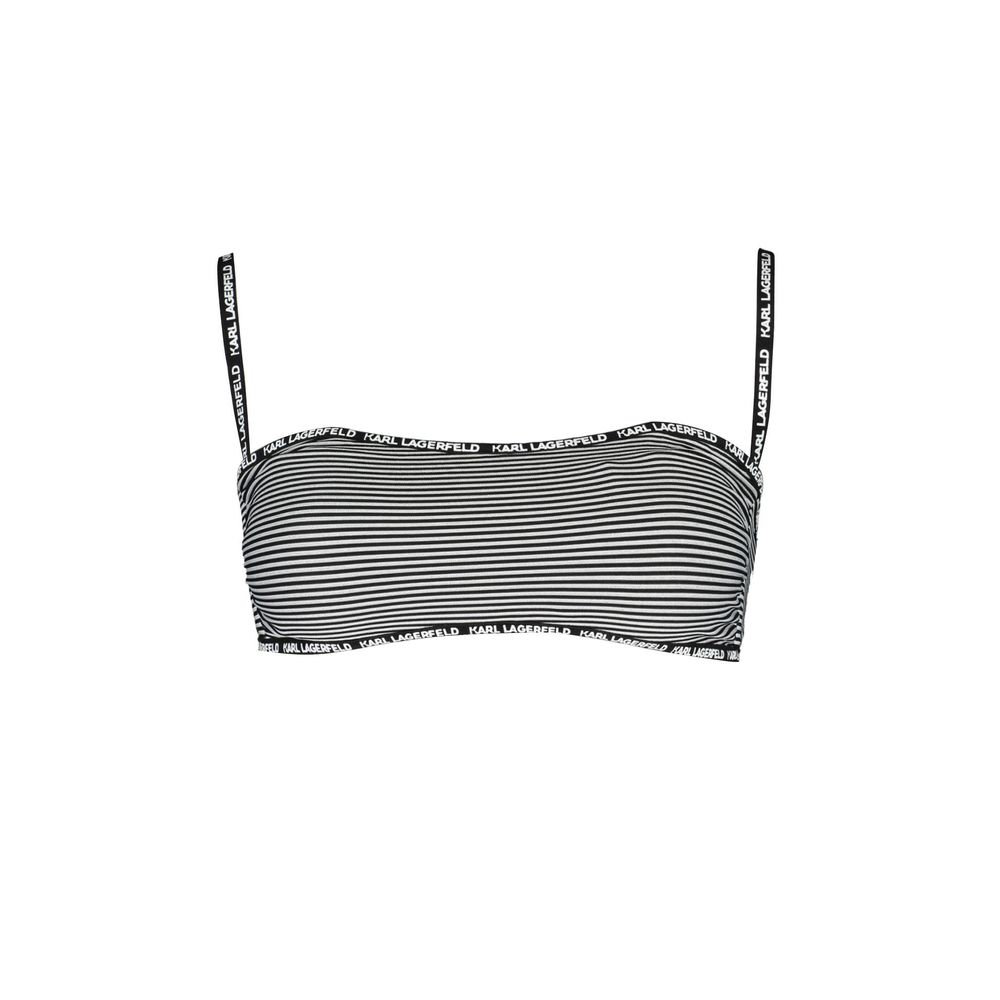 Karl Lagerfeld Nero Elastan Women's Swimsuit