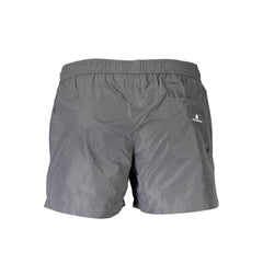 Karl Lagerfeld Grigio Polyester Men Swim Boxer