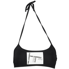 Karl Lagerfeld Black Polyamide Women Swimsuit