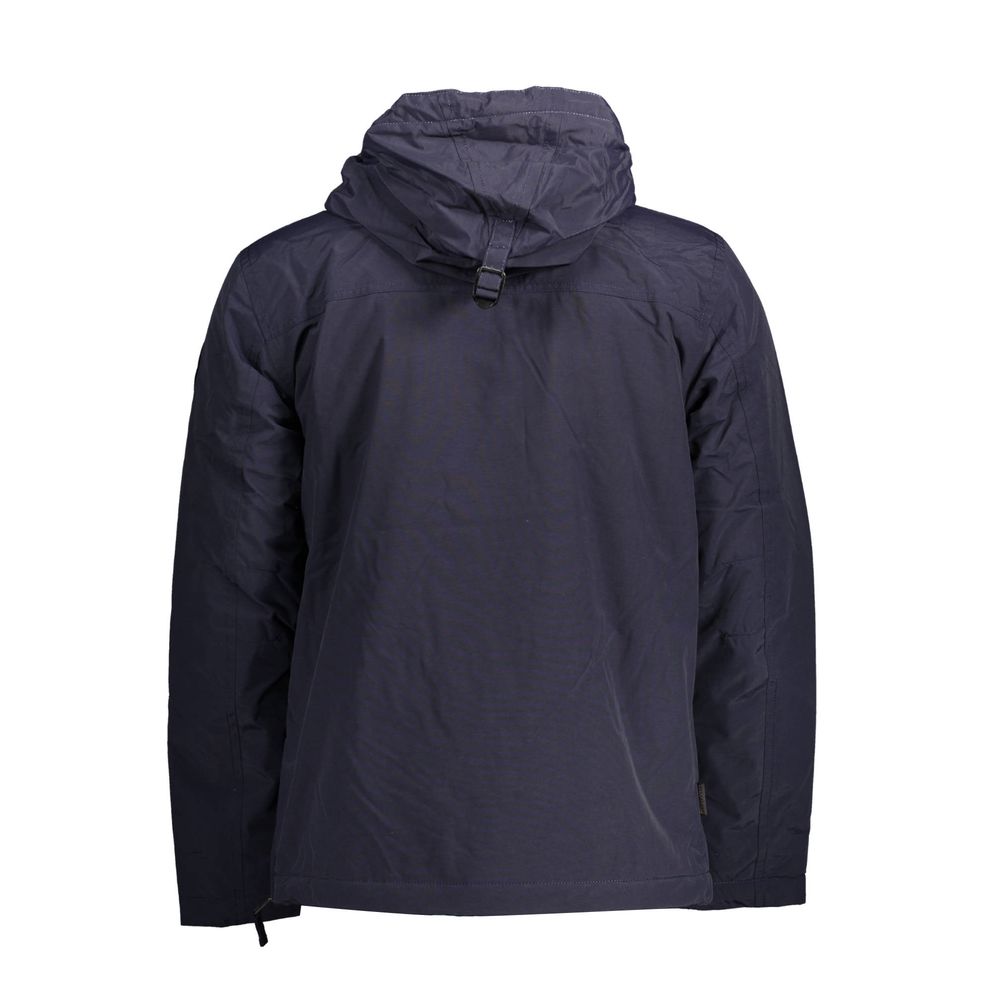 Napapijri Blaue Polyamid Herrenjacke