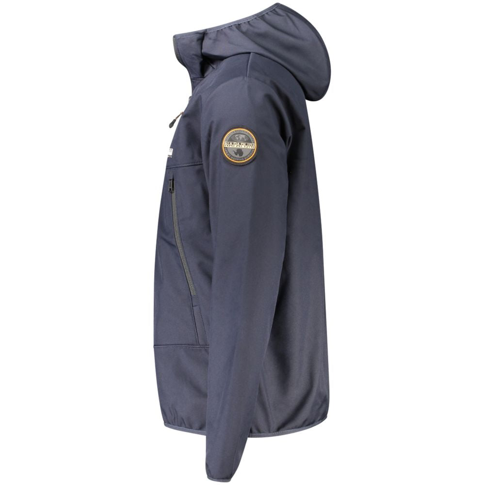 Napapijri Blaue Polyesterjacke für Herren