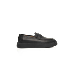 Cerruti 1881 Schwarze Leder-Loafer für Herren