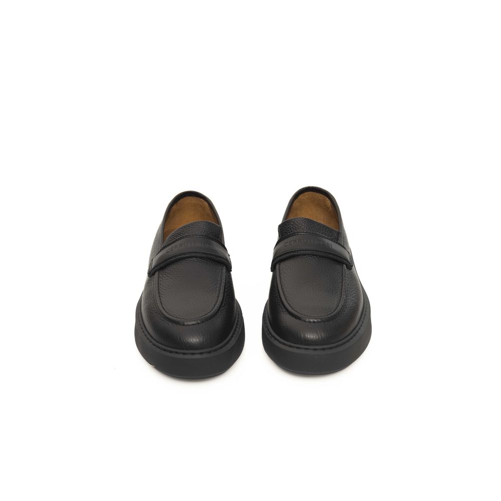 Cerruti 1881 Schwarze Leder-Loafer für Herren