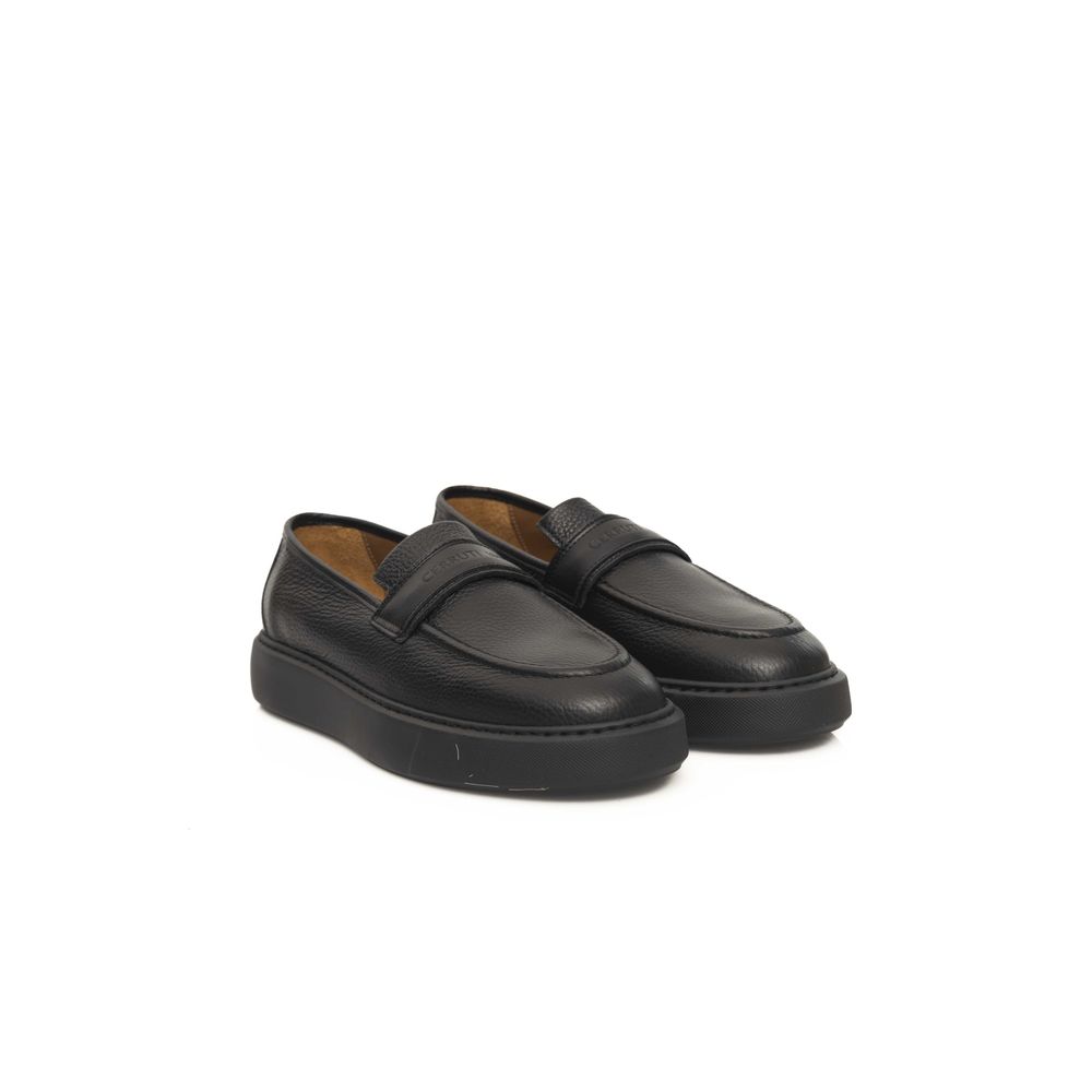 Cerruti 1881 Schwarze Leder-Loafer für Herren