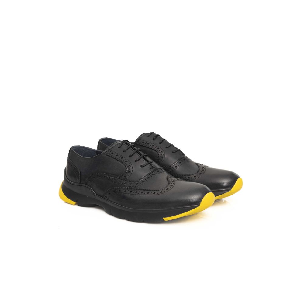 Cerruti 1881 Herren Oxford-Schuh aus grauem Rindsleder