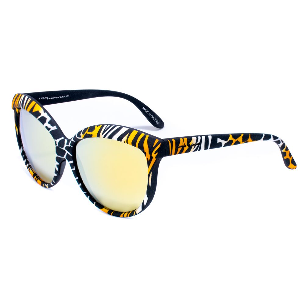 Italia Independent Mehrfarbige Acetat-Sonnenbrille