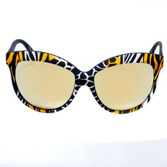 Italia Independent Mehrfarbige Acetat-Sonnenbrille