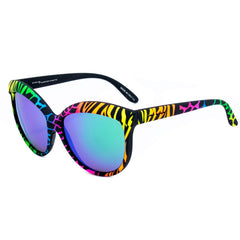 Italia Independent Mehrfarbige Acetat-Sonnenbrille