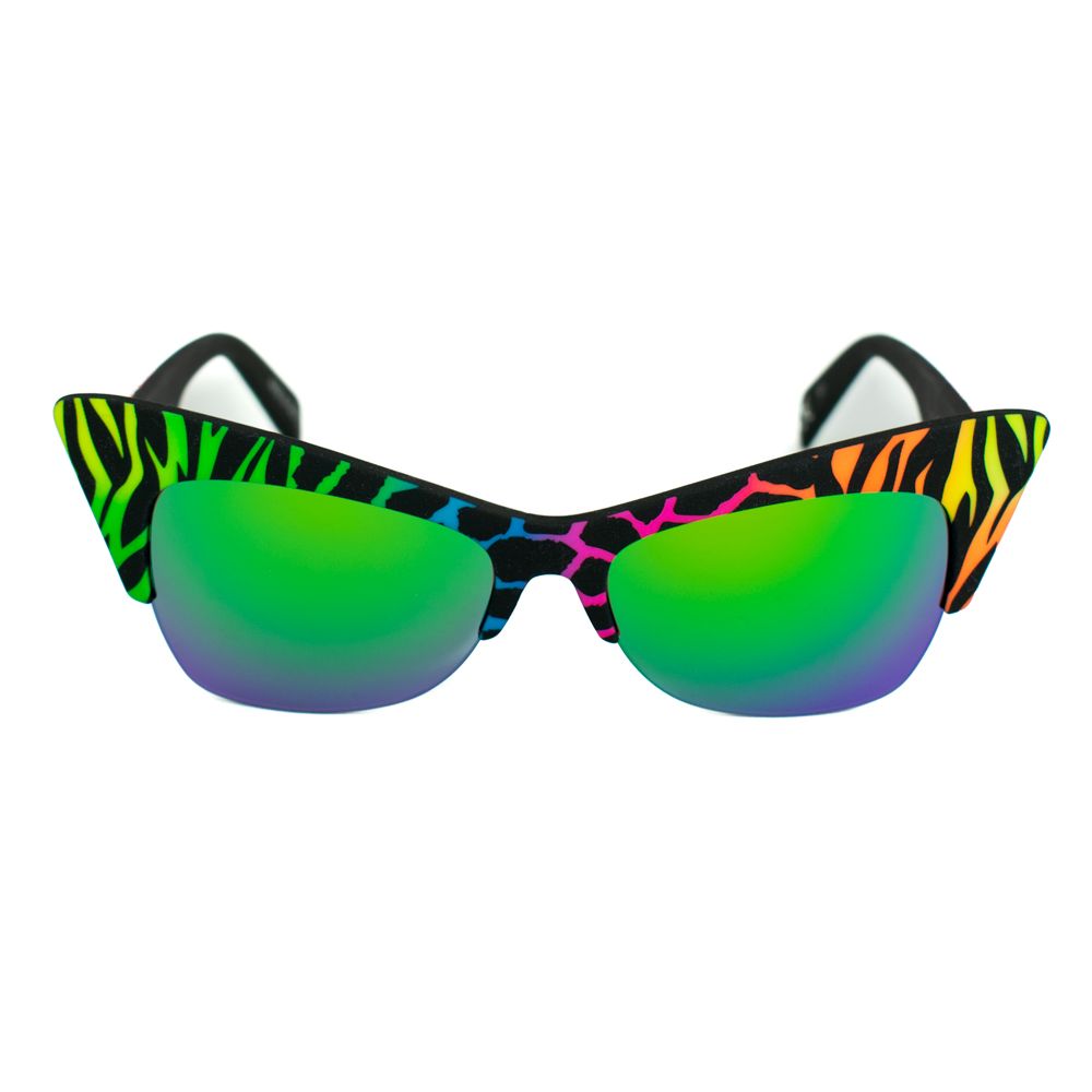 Italia Independent Mehrfarbige Acetat-Sonnenbrille