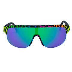 Italia Independent Mehrfarbige Acetat-Sonnenbrille