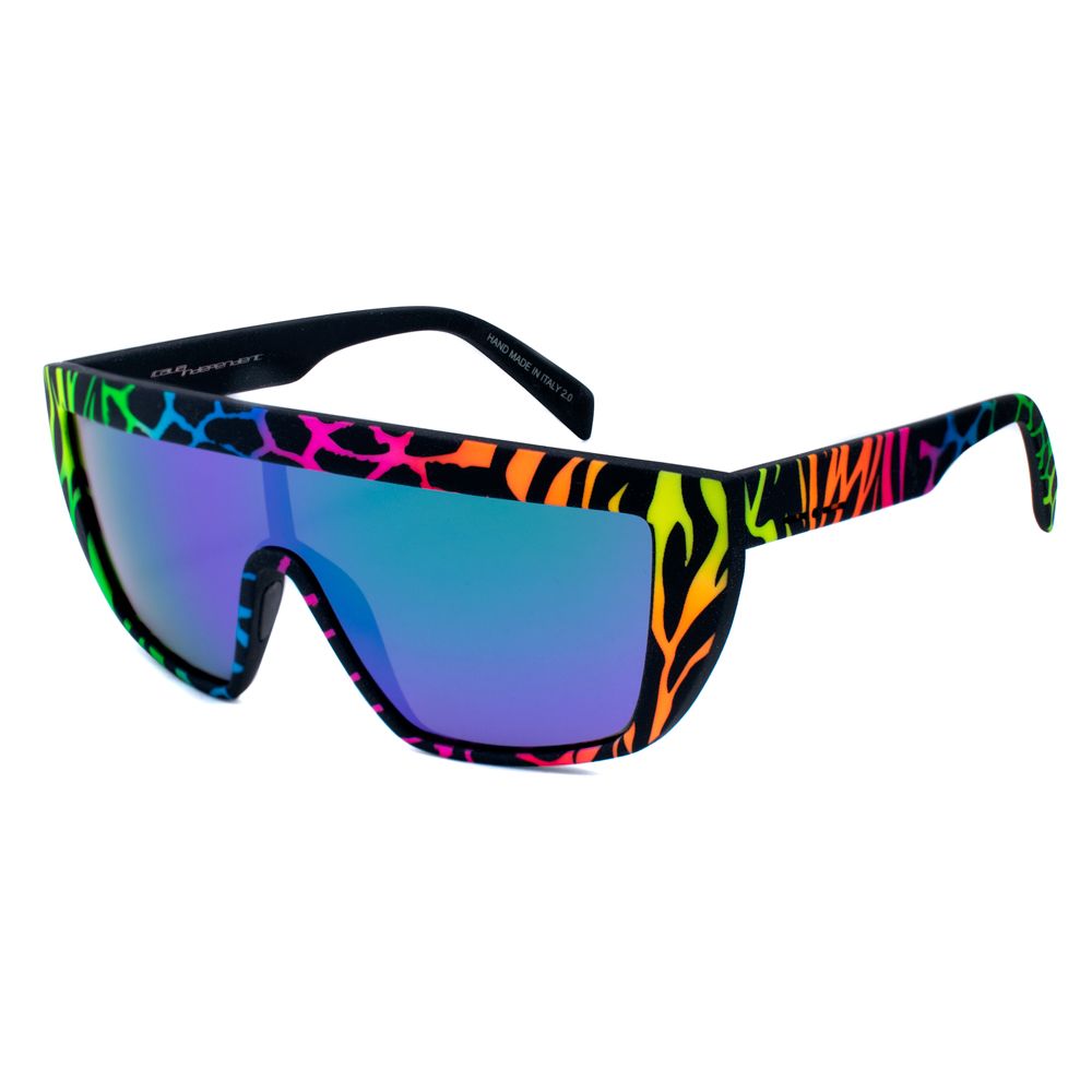 Italia Independent Mehrfarbige Acetat-Sonnenbrille