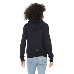 Mr&Mrs Italy Blaues Baumwoll-Sweatshirt für Damen