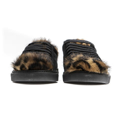 Mr&Mrs Italy Schwarze Leder-Sneaker für Damen