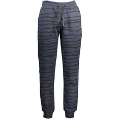 Cavalli Class Blaue Baumwoll-Trainingshose für Herren