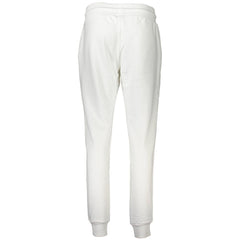 Cavalli Class Witte Katoenen Joggingbroek voor Dames