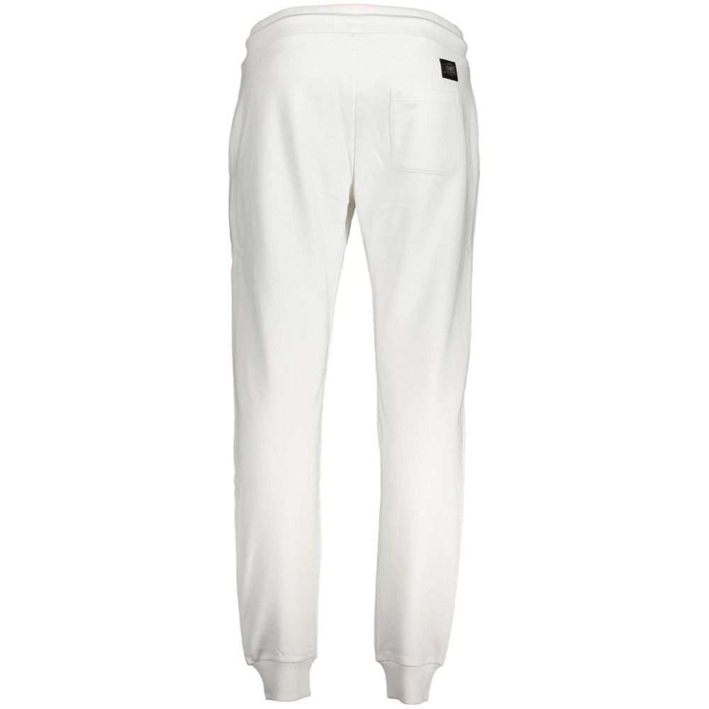 Cavalli Class Bianco Baumwoll-Sweathose für Herren