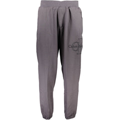 Calvin Klein Grigio katoenen herensweatpants