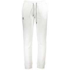 La Martina White Cotton Pant