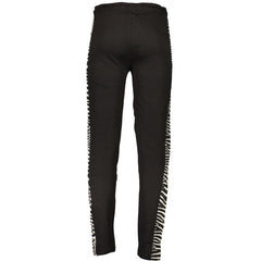 Cavalli Class Black Cotton Pant