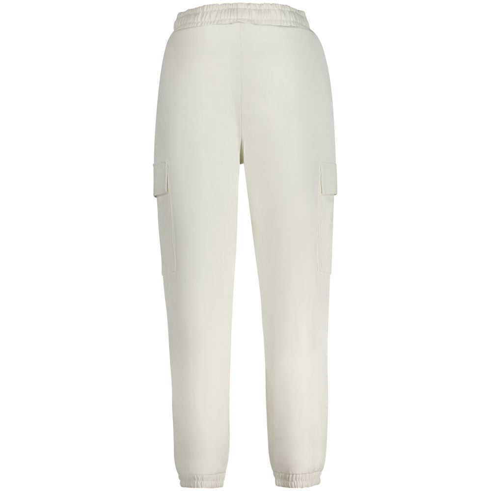 Guess Jeans Weiße Baumwoll-Jogginghose für Damen