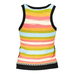 Desigual Zwarte Viscose Dames Tanktop