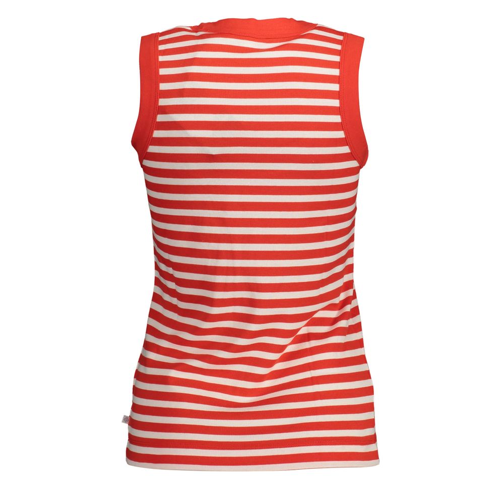 Gant rotes Tanktop für Damen aus Bio-Baumwolle