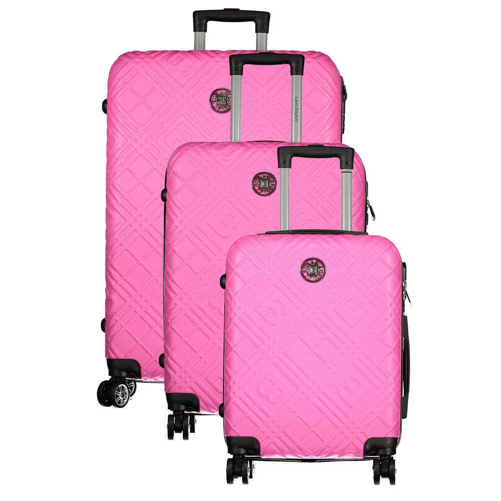Laura Biagiotti Rosa Poliuretano Reistas voor dames