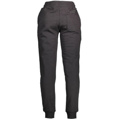 Cavalli Class Black Cotton Pant
