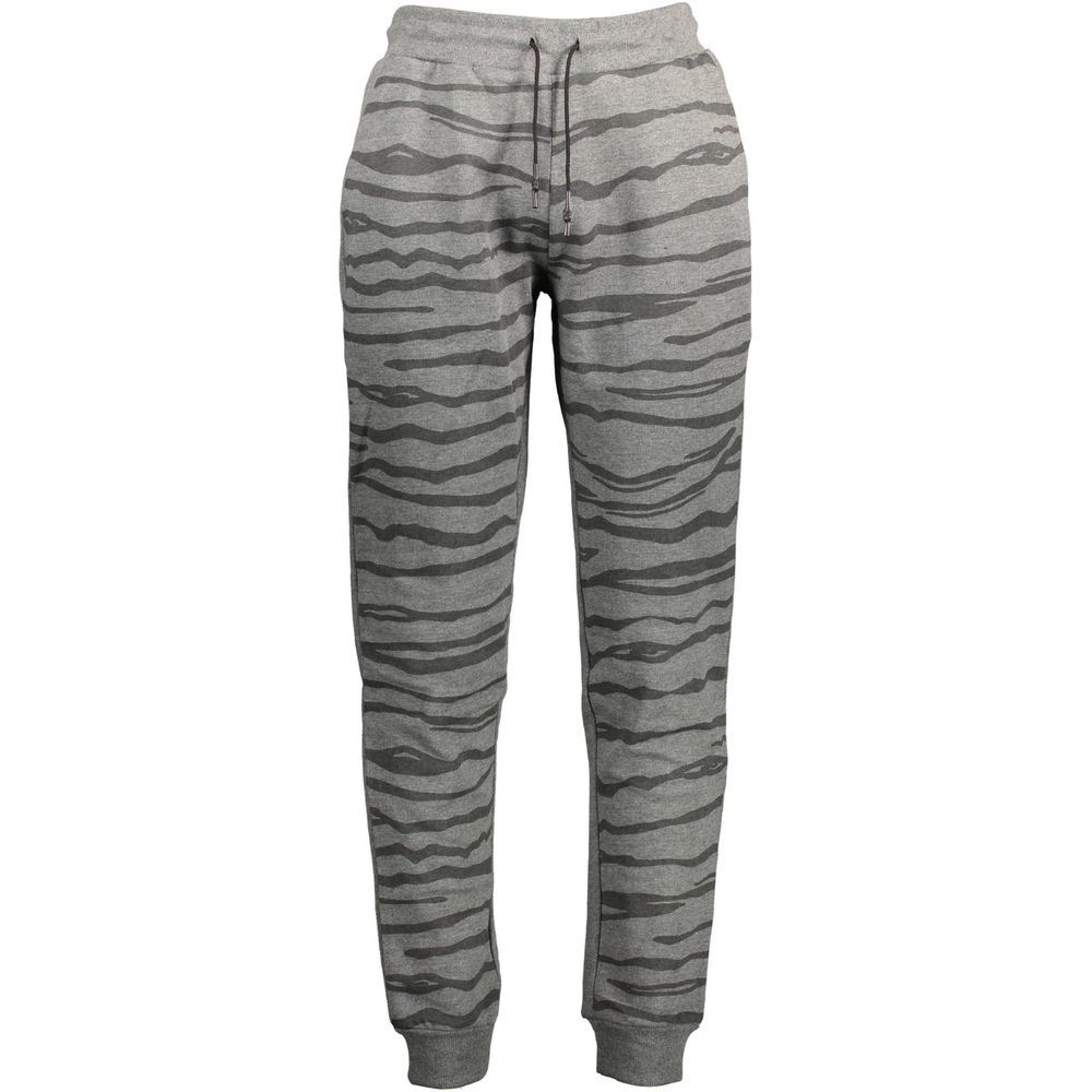 Cavalli Class Grigio Herren Sporthose aus Baumwolle