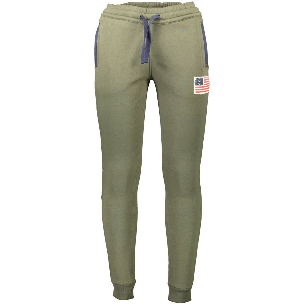 U.S. POLO ASSN. Grüne Herren-Sweatpant aus Baumwolle