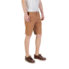Borghese Beige Cotton Bermuda Shorts