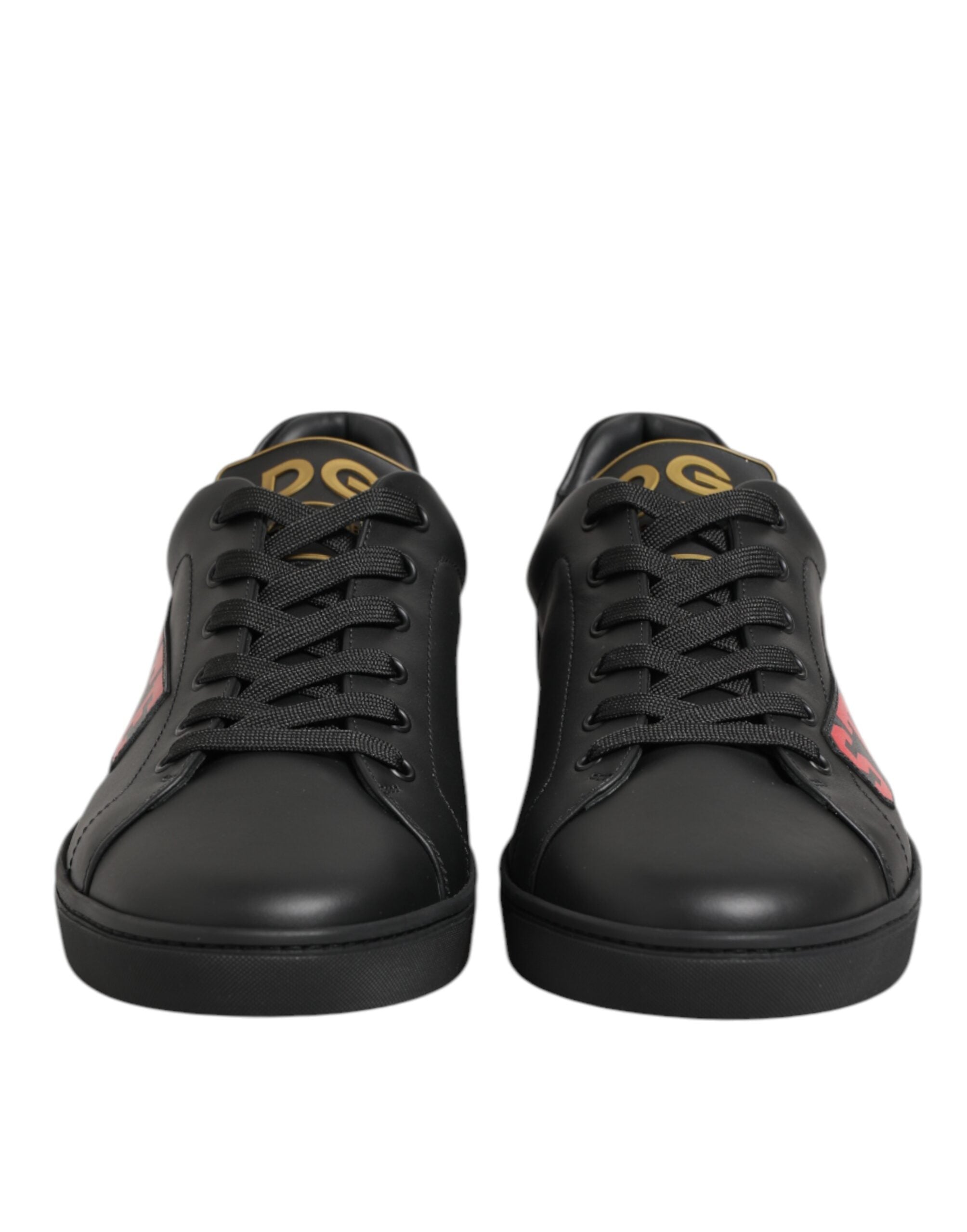 Dolce & Gabbana Black Street Life Low Top Herren Sneaker Schuhe