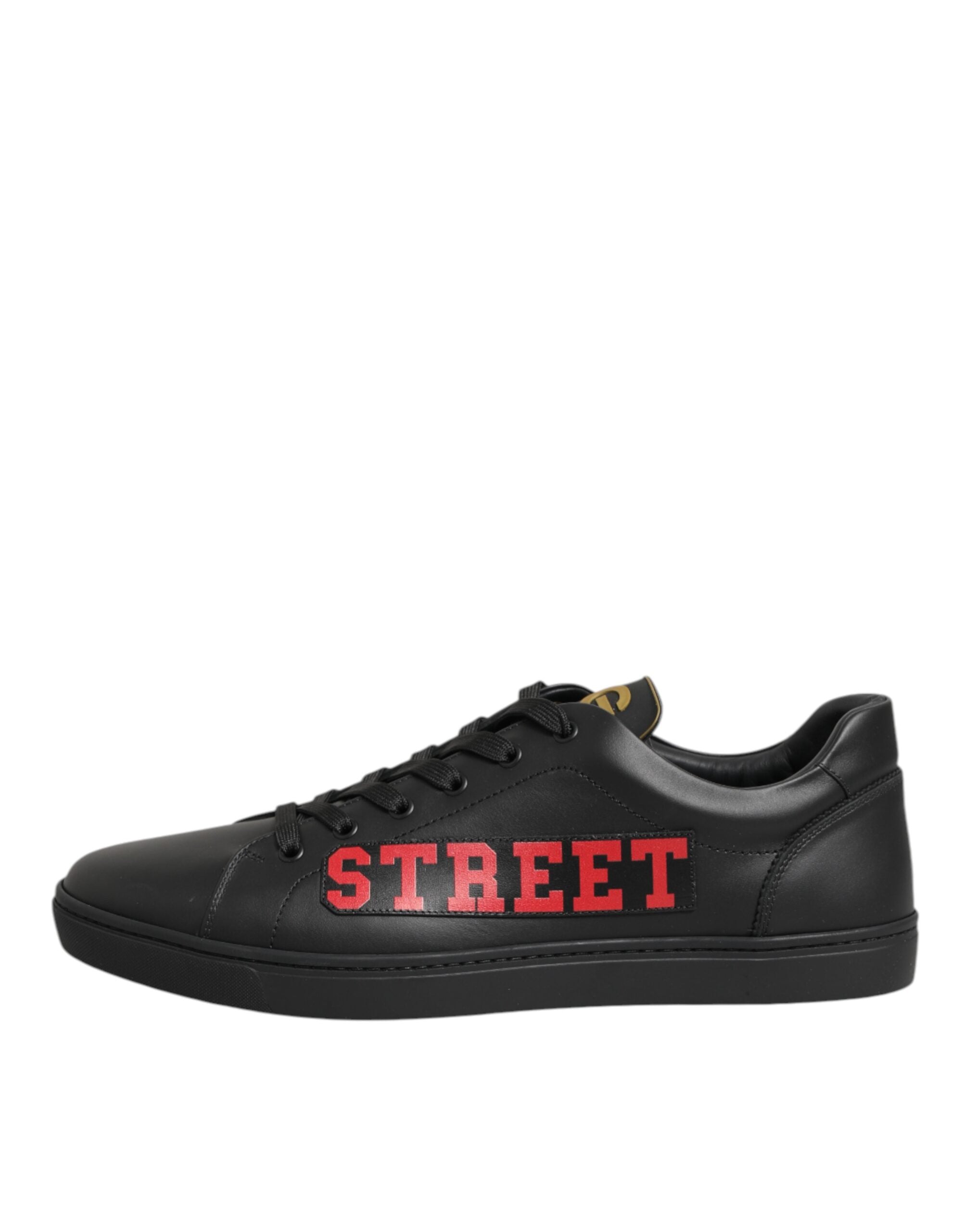 Dolce & Gabbana Black Street Life Low Top Herren Sneaker Schuhe