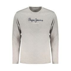 Pepe Jeans Gray Cotton T-Shirt