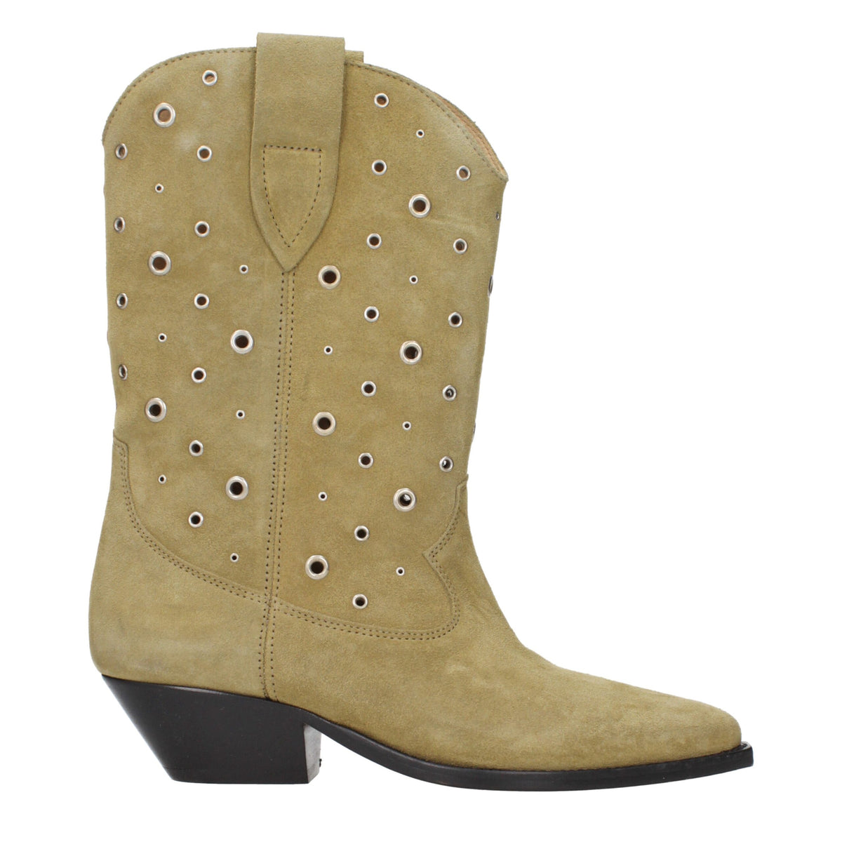 Isabel Marant Beige Leder-Ankle Boots