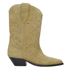 Isabel Marant Beige Leder-Ankle Boots