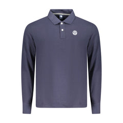North Sails Blue Cotton Polo Shirt