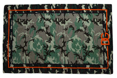Dolce & Gabbana Wickeltuch aus Baumwolle mit mehrfarbigem Print