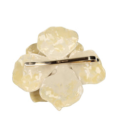 Valentino Garavani Beige Metalen Broche