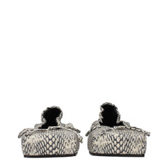 Jacquemus Beigefarbene Ballerinas aus Leder