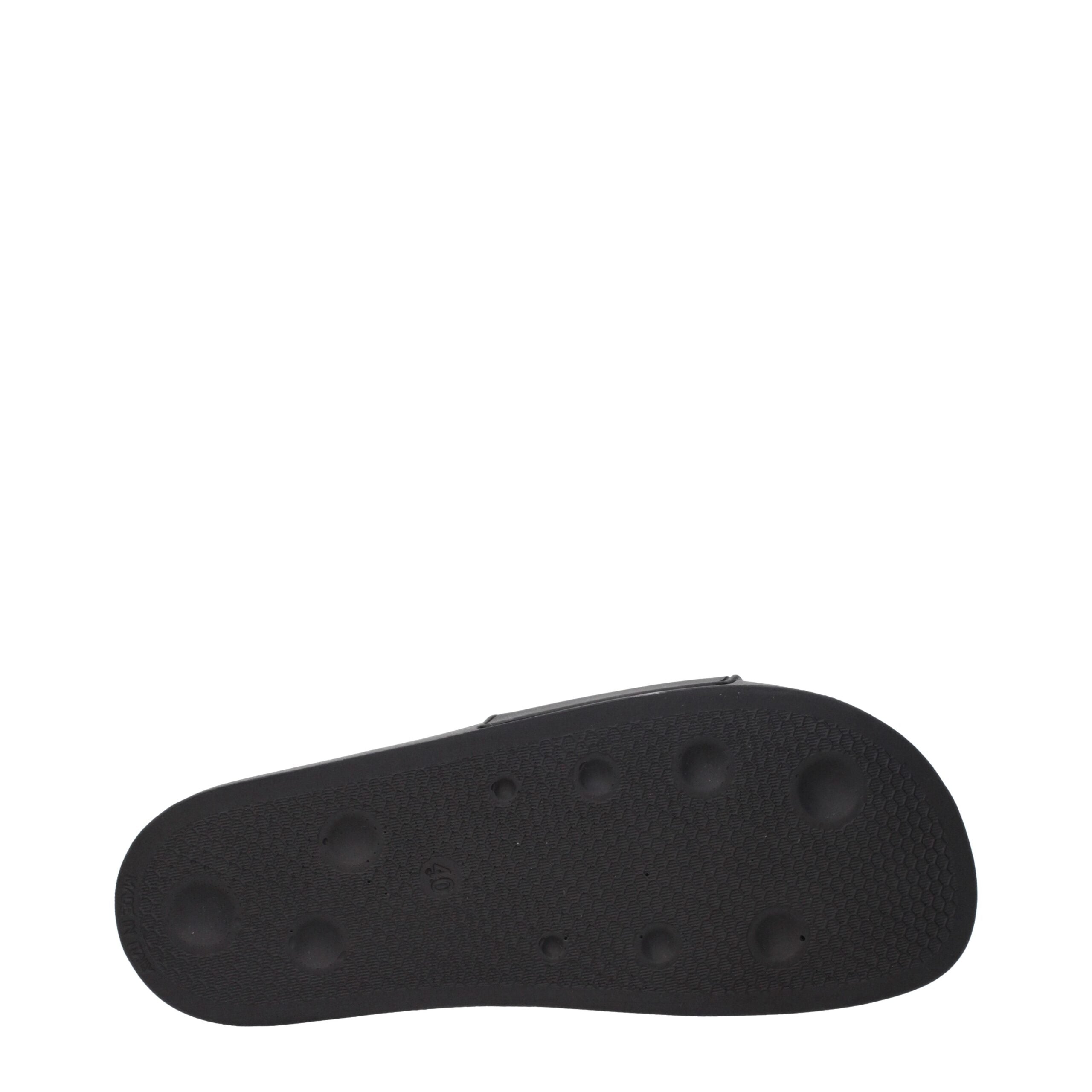 Palm Angels Zwarte Katoenen Slippers